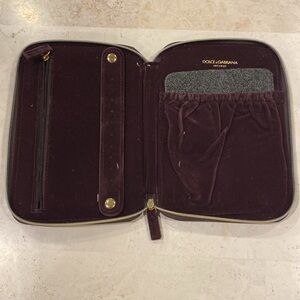 Dolce & Gabbana Intense velvet jewelry case
